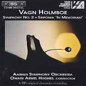 Holmboe: Symphony no 2, etc / Hughes, Aarhus Symphony