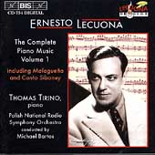 Lecuona: The Complete Piano Music Volume 1 / Tirino, Bartos