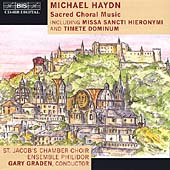 Michael Haydn: Sacred Choral Music / Graden