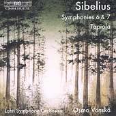 Sibelius: Symphonies no 6 & 7, Tapiola / Vaenskae, Lahti SO