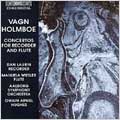 Holmboe: Recorder Concerto, Flute Concertos / Hughes, et al