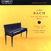 CPE Bach - The Solo Keyboard Music / Miklos Spanyi