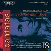 Bach: Cantatas vol 18 / Suzuki, Blaze, Sakurada, Kooij et al