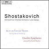 Shostakovich: Suite on Finnish Themes etc / Kangas, Komsi