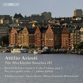 A.Ariosti : Stockholm Sonatas Vol.3: No.15-No.21, Cantata "Pur al fin gentil Viola" / Thomas Georgi(gamb), Lucas Harris(g), etc