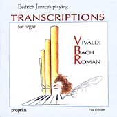 Bedrich Janacek playing Transcriptions for Organ