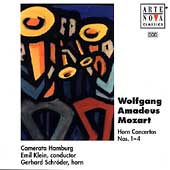 Mozart: Horn Concertos nos 1-4 / Schroeder, Klein