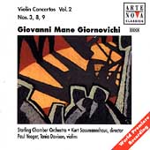 Giornovichi: Violin Concertos Vol 2 / Yeager, Davison, et al