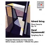 Grieg: Piano Concerto;  Szymanowski / Perl, Leaper, et al