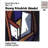 Handel: Concerti Grossi Op 6 / Klein, Hamburg Soloists