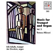 Albinoni: Trumpet and Organ Music Vol 2 / Schultz, Overduin