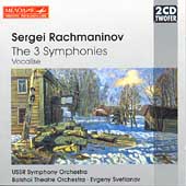 Rachmaninov: The 3 Symphonies, Vocalise / Evgeny Svetlanov