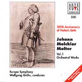 Molter Vol 1 - Orchestral Works / Groehs, Europa Symphony