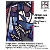 Brahms: Piano Concerto no 2, Naenie / Manz, Mandeal, et al