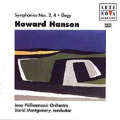 H.Hanson:Symphonies No.2/No.4/Elegy Op.44:David Montgomery(cond)/Jena Philharmonic Orchestra