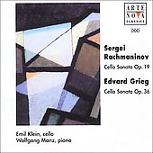 Rachmaninov, Grieg: Cello Sonatas /Emil Klein, Wolfgang Manz