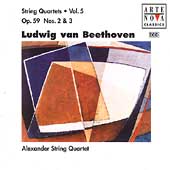 Beethoven: String Quartets Vol 5 / Alexander Quartet