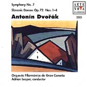 Dvorak: Symphony no 7, Slavonic Dances / Leaper, et al