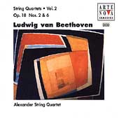 Beethoven: String Quartets Vol 2 / Alexander Quartet