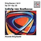 Beethoven: String Quartets Vol 8 - Op 131 & 135 / Alexander