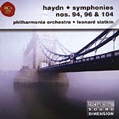 Haydn: Symphonies No.94/No.96/No.104 (1993):Leonard Slatkin(cond)/Philharmonia Orchestra