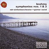 Brahms:Symphonies No.1 (1982)/No.3 (1983):Gunter Wand(cond)/NDR Symphony Orchestra