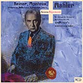 Artistes Repertoires - Mahler: Das Lied von der Erde etc / Reiner, Monteux