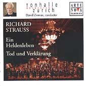 Richard Strauss: Ein Heldenleben Op.40, Tod und Verklarung Op.24 / David Zinman, Zurich Tonhalle Orchestra