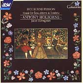 Holborne: Holburns Passion / Jacob Heringman, Susanna Pell