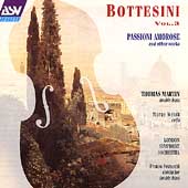 Bottesini: Vol 3 - Passioni Amoroseo, etc / Thomas Martin