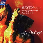 Haydn: String Quartets Op 33 no 1, 2 & 4 / The Lindsays