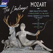 Mozart: Oboe Quartet, Horn Quintet, etc / The Lindsays