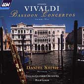 Vivaldi: Bassoon Concertos Vol 1 / Daniel Smith
