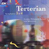 Terterian: Symphonies No.3, No.4 / Loris Tjeknavorian(cond), Armenian PO