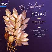 Mozart: Clarinet Quintet, etc etc / Hilton, The Lindsays