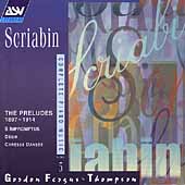 Scriabin: Complete Piano Music Vol 5 / Fergus-Thompson