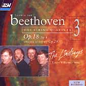 Beethoven: The String Quartets Vol 3 / The Lindsays, Louise Williams(va)