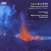 Gliere: Violin Concerto, Symphony no 2 / Nishino, Butt