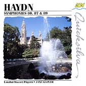 Haydn: Symphonies 80, 87 & 89 / Jane Glover, London Mozart
