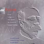 Elgar: Serenade, Piano Quintet, Elegy, etc / Neville Marriner(cond), ASMF, Gavin Sutherland(cond), Royal Ballet Sinfonia, etc