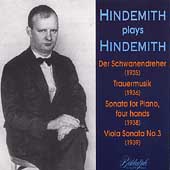 Hindemith plays Hindemith