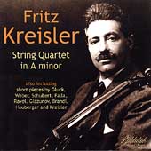 Kreisler: String Quartet;  Gluck, Weber, et al /Petre, et al