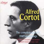 Alfred Cortot - The Complete HMV Acoustic Recordings