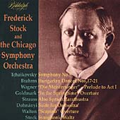 Frederick Stock and the Chicago Symphony - Wagner, et al