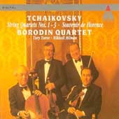 Tchaikovsky: String Quartets no 1-3, etc / Borodin Quartet
