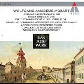 Mozart: Litaniae Lauretanae, etc / Harnoncourt, Concentus