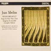 Sibelius: Songs for Male Voice Choir / Johtaa Hyoekki, et al