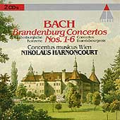 Bach: Brandenburg Concertos nos 1-6 / Harnoncourt