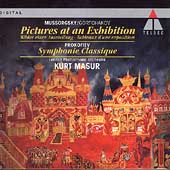 Mussorgsky: Pictures at an Exhibition;  Prokofiev / Masur