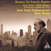 Brahms: Ein Deutsches Requiem / Masur, New York Philharmonic